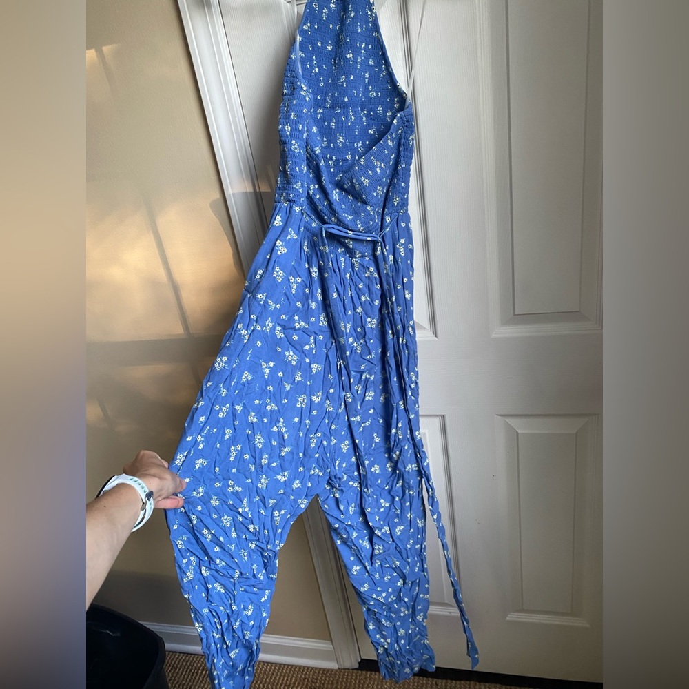 American eagle halter top jumpsuit
